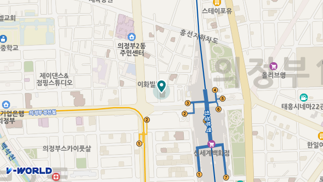다정한방문복지센타 위치 지도