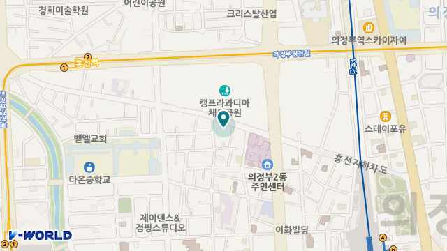 한북실버케어 위치 지도