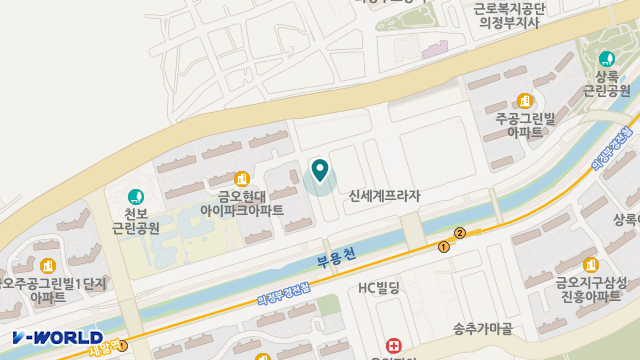 시니어스초이스홈케어 의정부점 위치 지도