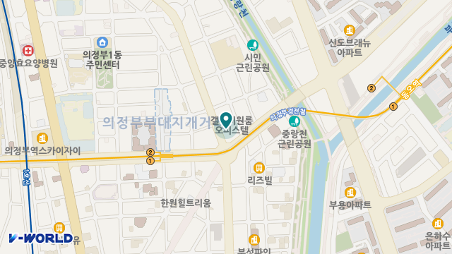의정부제일재가복지센터 위치 지도