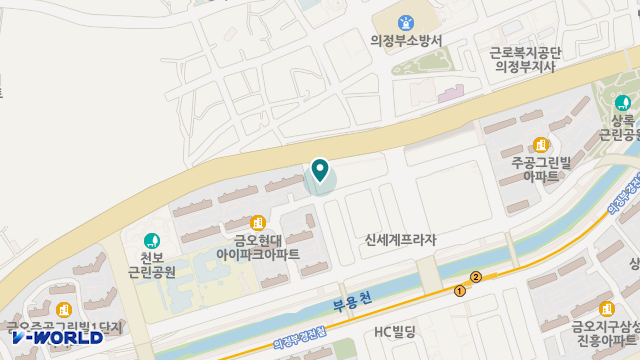 늘푸른방문요양센터 위치 지도