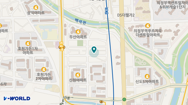 영광노인종합재가센터 위치 지도