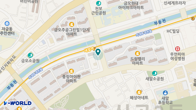 희망실버케어 위치 지도