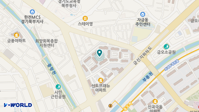 의정부방문요양센터 위치 지도