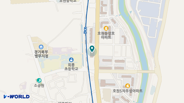 나눔재가복지센터 위치 지도