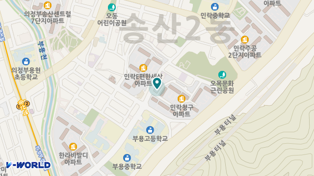 하나재가복지센터 위치 지도