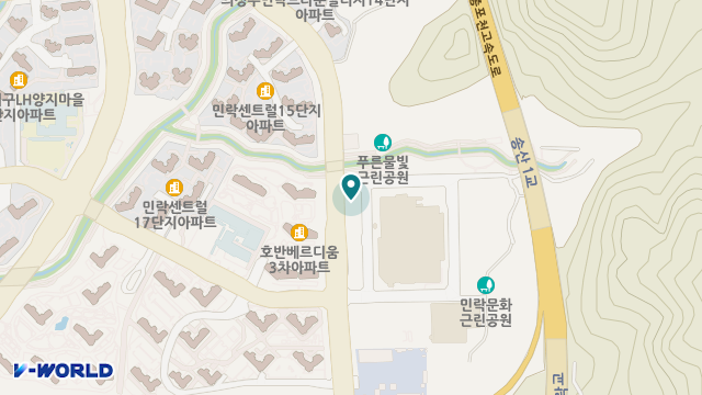 사랑샘노인재가복지센터 위치 지도