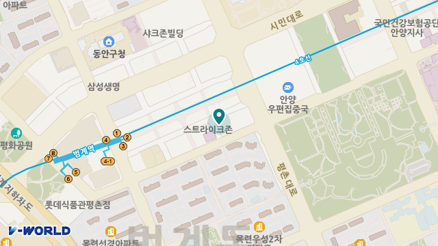 건강100세 방문요양센터 위치 지도