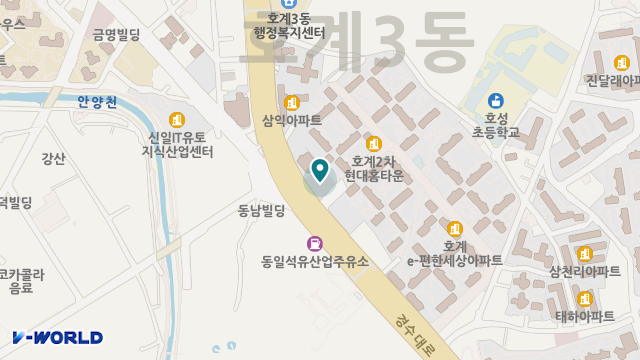 한사랑재가장기요양센터 위치 지도