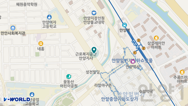 미소재가장기요양센터 위치 지도