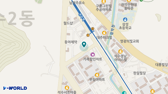 사랑맘재가장기요양센터 위치 지도