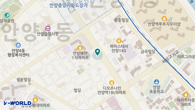 도우누리안양돌봄센터 위치 지도