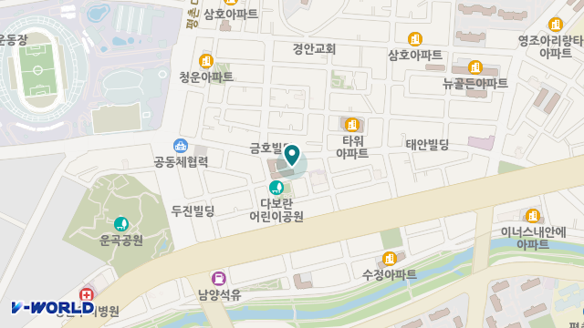 실버사랑재가.주야간보호센터 위치 지도