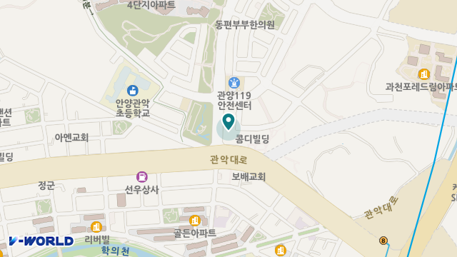 희망재가복지센터 위치 지도