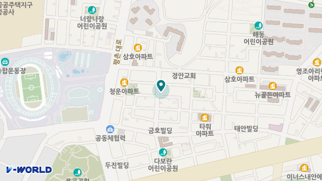 운이네 재가요양센터 위치 지도
