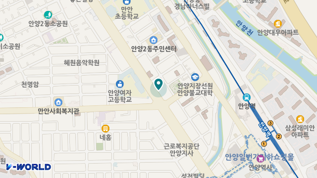 소망주야간보호센터 위치 지도