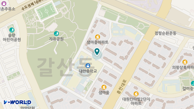 상생재가센터 위치 지도
