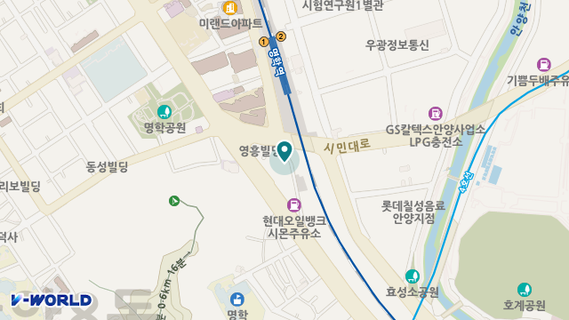 가온재가복지센터 위치 지도