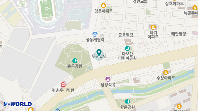 비지팅엔젤스 안양동안지점 위치 지도