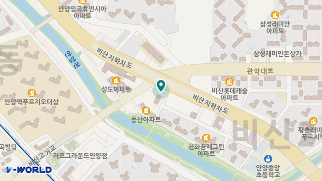 한마음재가복지센터 위치 지도