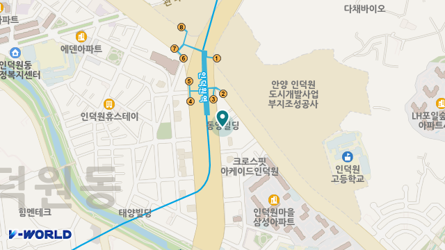 천사재가장기요양센터 위치 지도