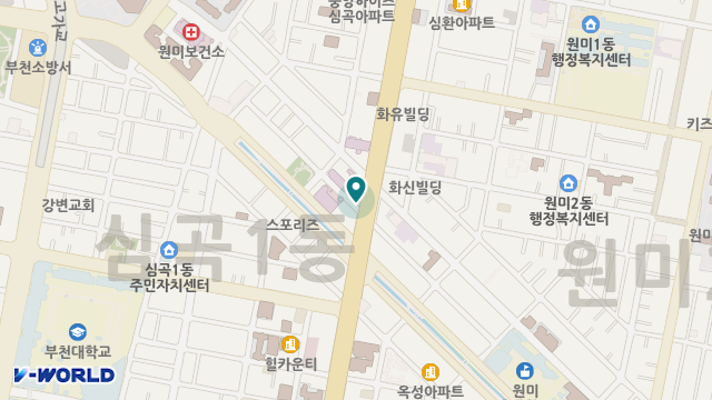 섬김가정복지센터 위치 지도