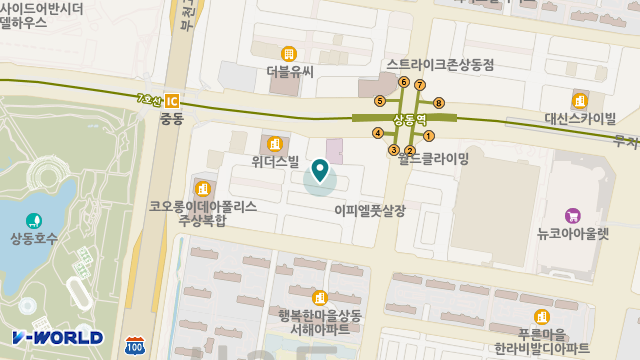 가인복지센터 위치 지도