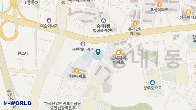중앙의료기 위치 지도