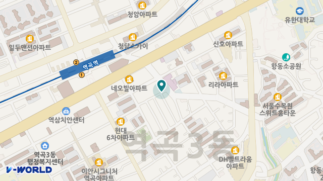 나누리노인복지센터 위치 지도