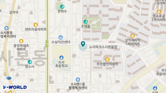 에덴재가센터 위치 지도