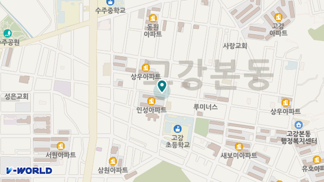 빛나랑노인복지요양센터 위치 지도