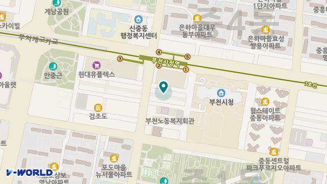 사회적기업(주)나눔과돌봄 위치 지도