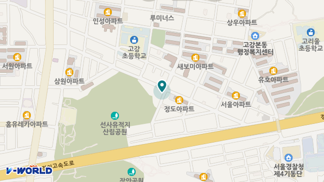 엘림재가장기요양기관 위치 지도