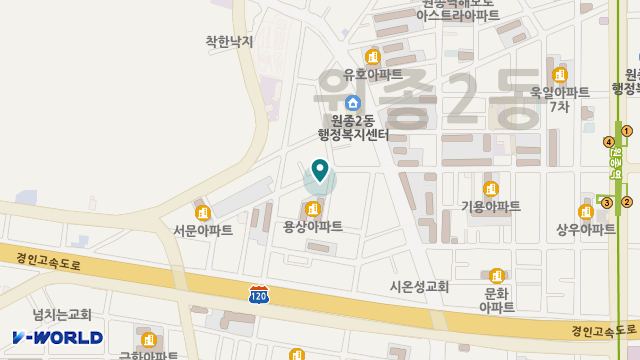 참좋은복지센터 위치 지도