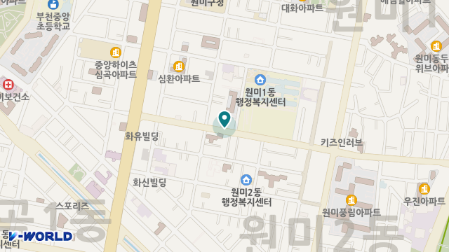 다사랑재가노인복지센터 위치 지도