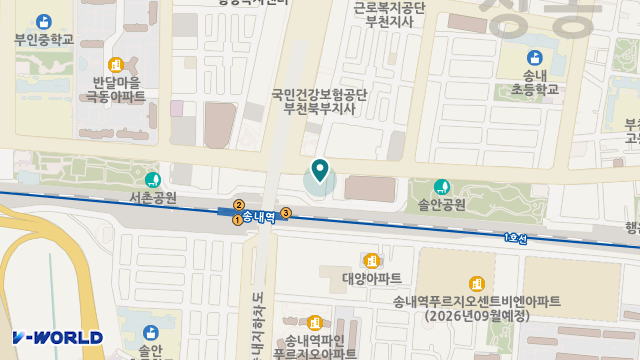 (주)해피실버센터 위치 지도
