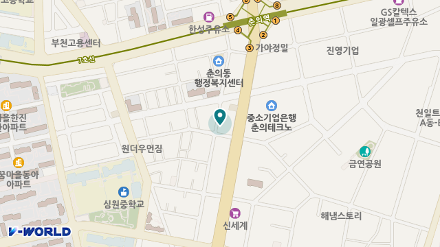 가족사랑복지센터 위치 지도