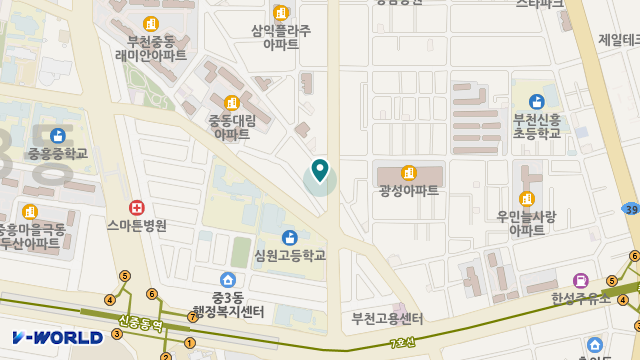 가정복지센터 위치 지도