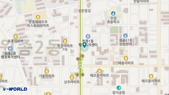 평강방문요양센터 위치 지도