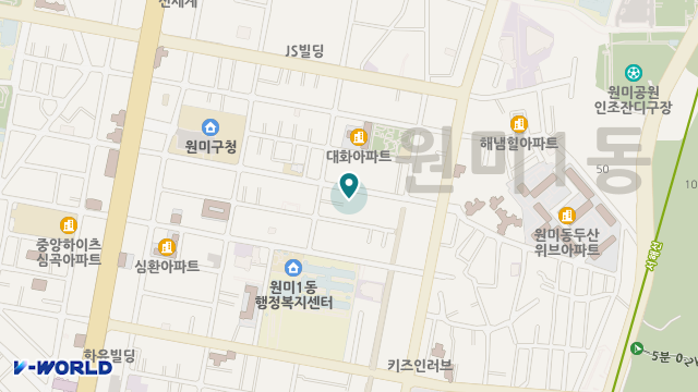 가연복지센터 위치 지도
