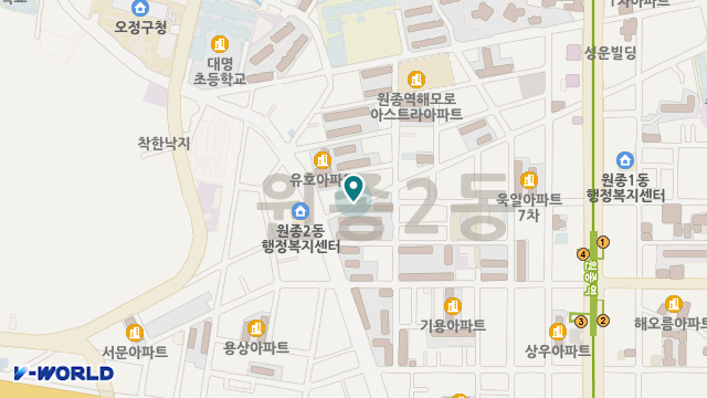 오정방문요양센터 위치 지도