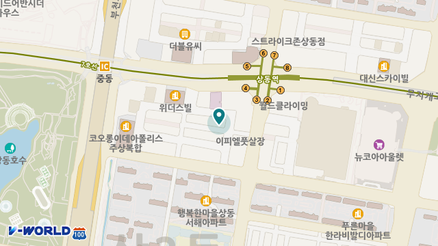 늘푸른방문요양센터 위치 지도