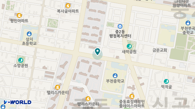 "(A)"성해노인복지센터 위치 지도