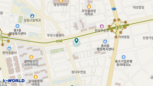 성화노인재가복지센터 위치 지도