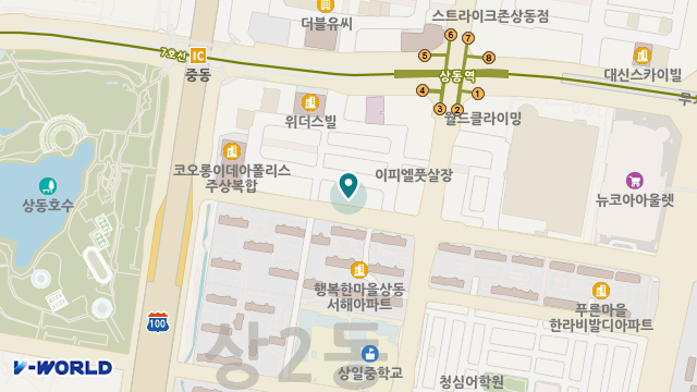 실버케어114 위치 지도