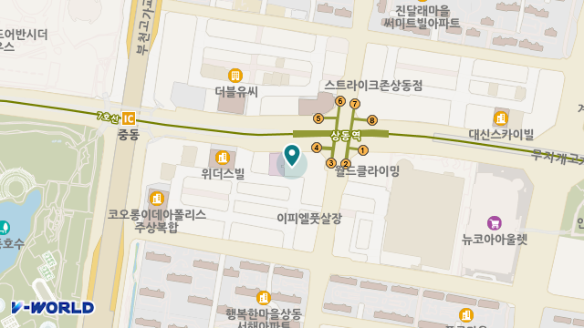 삼성한가족복지센터 위치 지도
