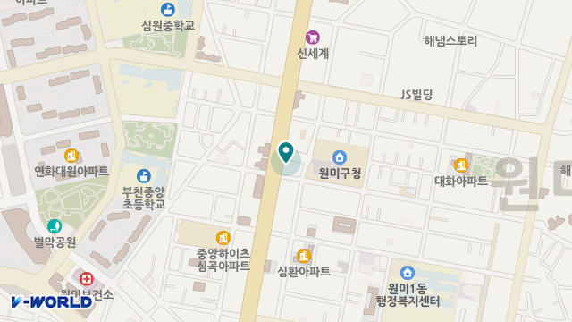 우리실버복지센터 위치 지도