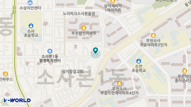 소망노인복지센터 위치 지도