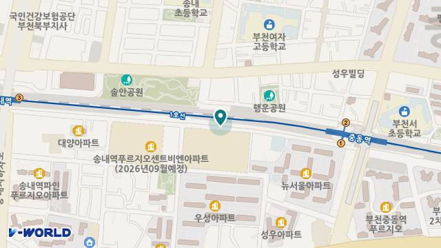 섬김복지센터 위치 지도