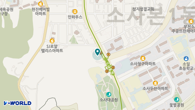 소새울주야간보호센터 위치 지도